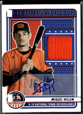 2023 Panini Stars & Stripes Miquel Willem Netherlands Autograph Relic 12/68