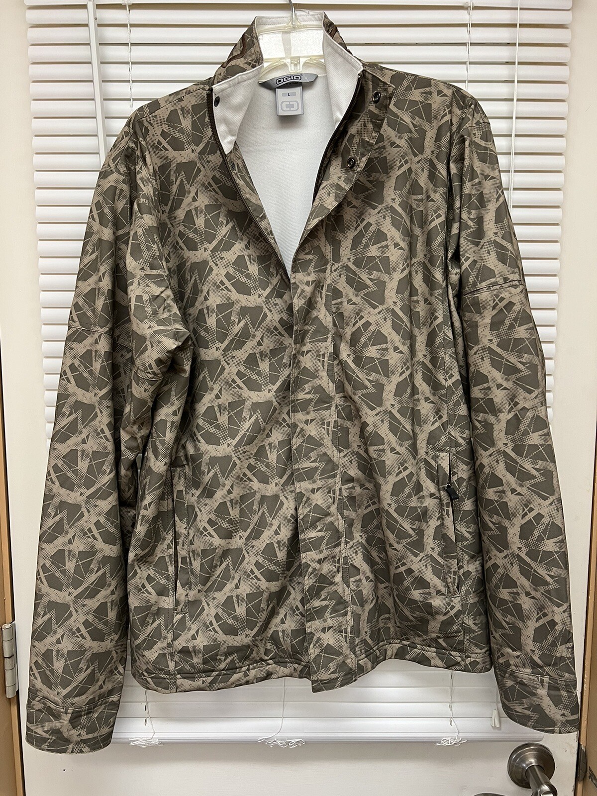 Men's Large Ogio Full Zip Mock Neck Active Jacket NWOT-image