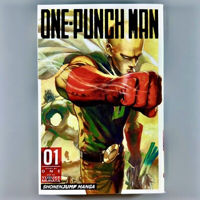 One Punch Man Volume 1 (2015) 1st Print Manga English VG Good | eBay