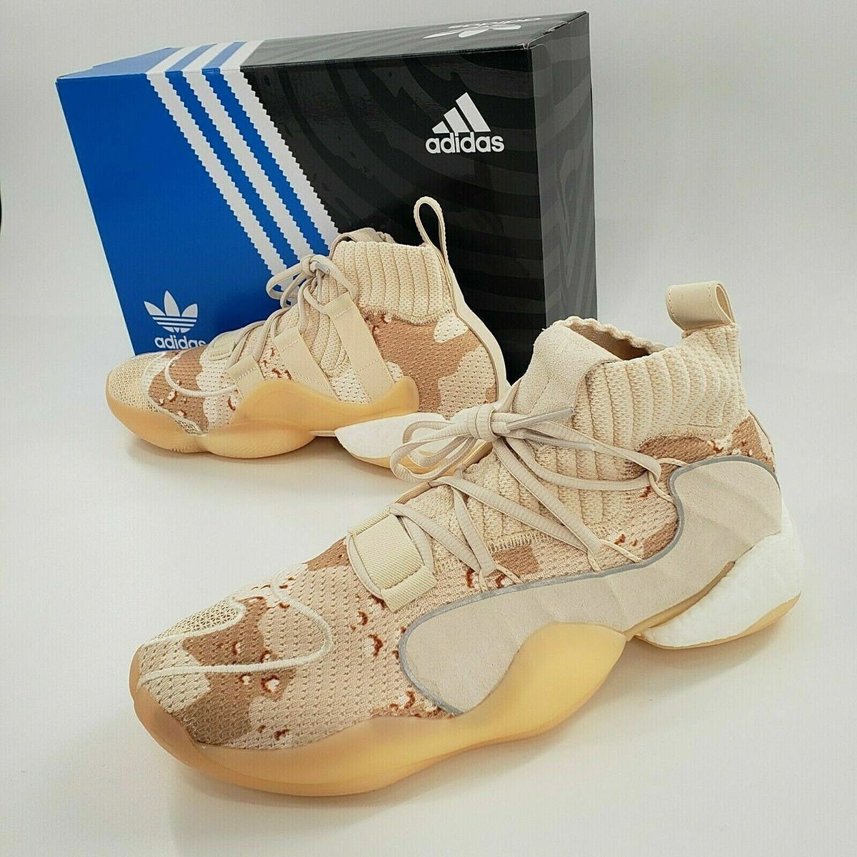 Adidas Crazy BYW X Beige Camo Khaki Kobe Bryant 1 EE6005 Men 9