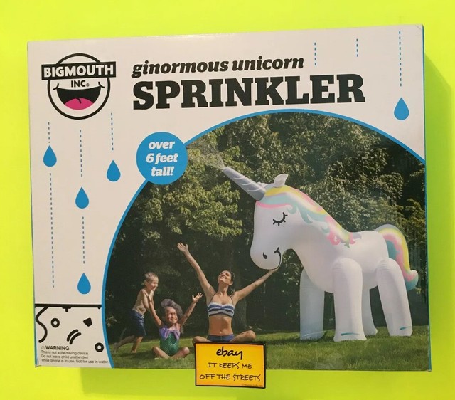 big mouth toys unicorn sprinkler