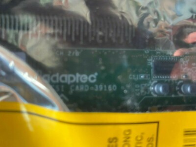 Dell Adaptec Asc-39160 Ultra160 SCSI Controller Card 0up601 for