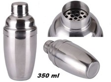 SHAKER MESCOLATORE PER COCKTAIL IN ACCIAIO CON FILTRO 350 ml PER BARMAN