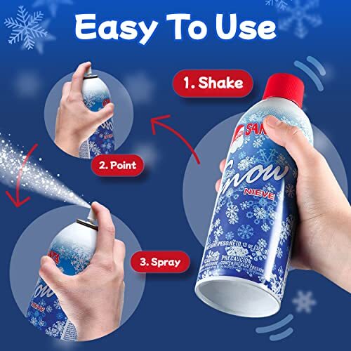 2Pack Artificial Snow Spray Christmas Tree Fake Snow Holiday Winter Crafts decor eBay