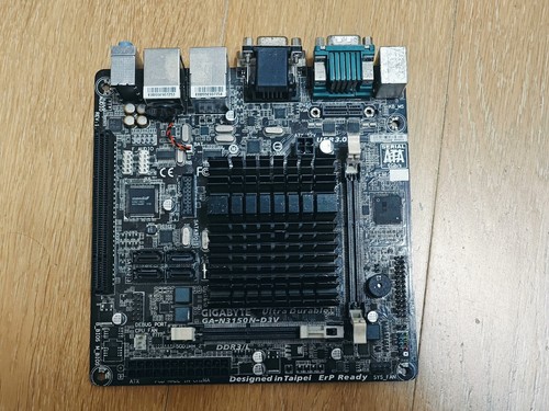 FOR GIGABYTE GA-N3150N-D3V DDR3*2 N3150 8GB VGA DVI-D Mini-ITX Motherboard Test - Bild 4 von 4