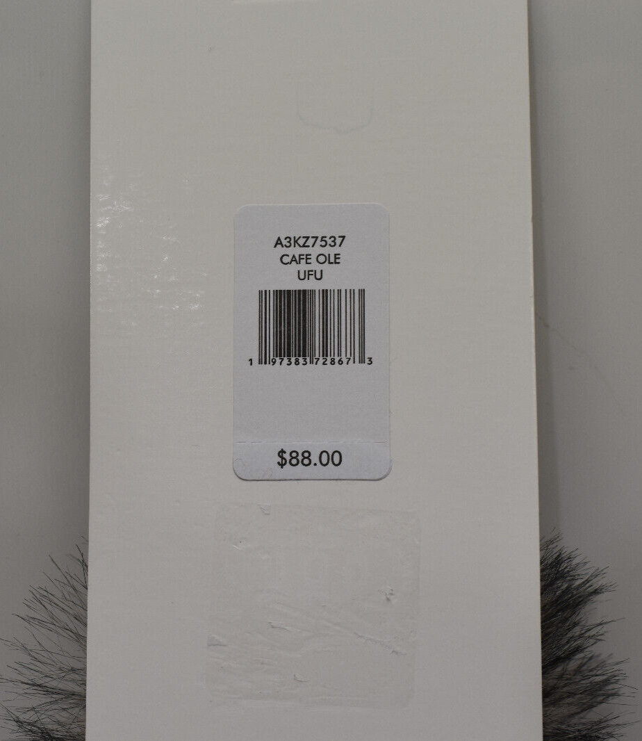Calvin Klein Faux Fur Pom Pom Beanie Hat and Mittens Set  display picture 3