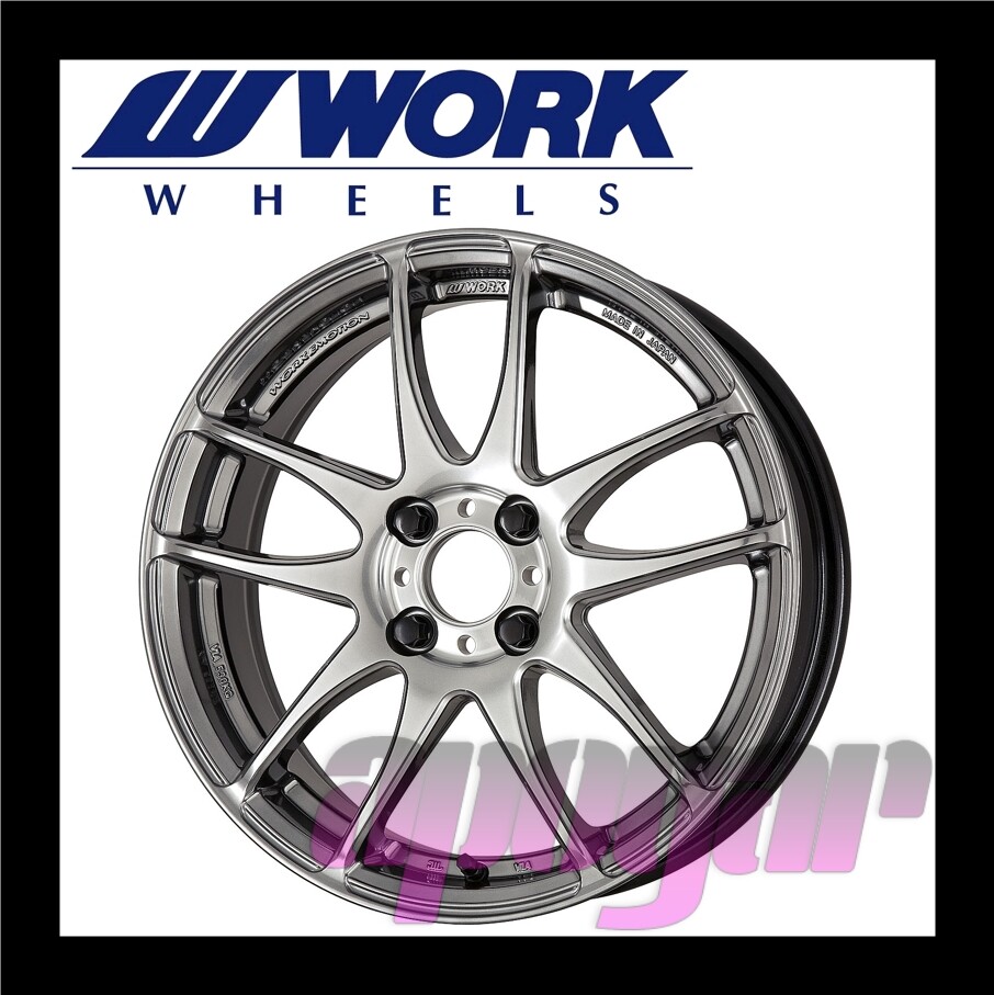 WORK EMOTION CR Kiwami WHEEL (1pcs) 16 inch 6.5J 42 4H 100 Glimit 