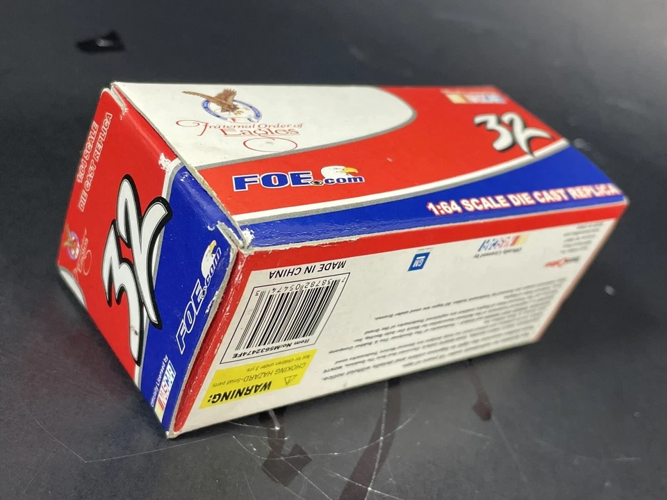 Jason Leffler #32 Fraternal Order of Eagles 2005 Promo NASCAR 1/64 Die-Cast - Image 3 of 4