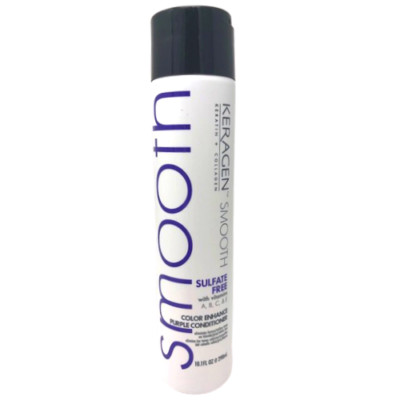 Keragen Smooth Sulfate Free Color Enhance Purple Conditioner 10.1 oz
