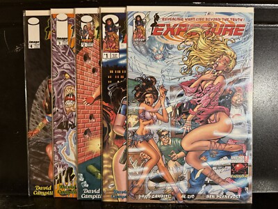 COMPLETE Exposure #1 2 3 4 + Prelude (1999 Image) Al Rio - Free Combine Shipping