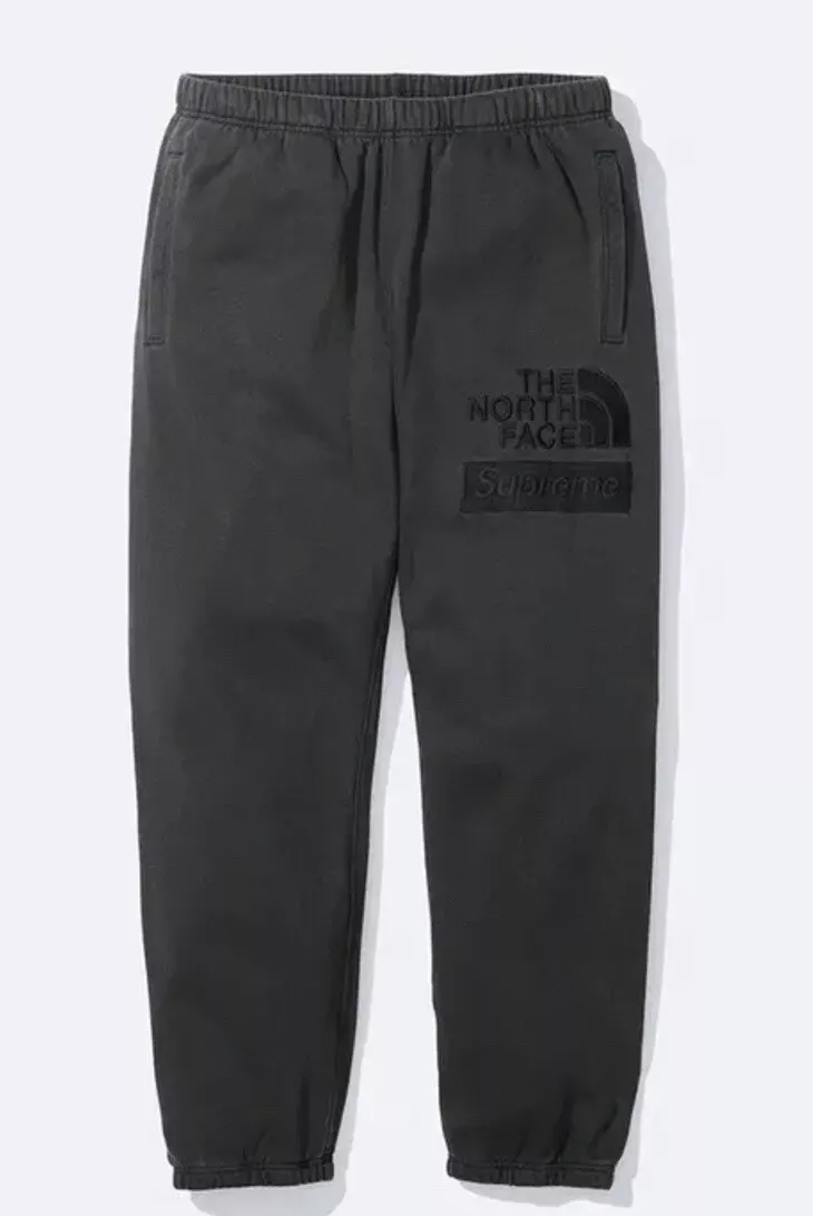 Supreme The North Face TNF Pigment Printed Sweatpant Black Medium M BOGO  FW22 DS