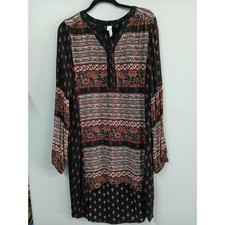 Raga Hi-Low Tunic Dress womens medium