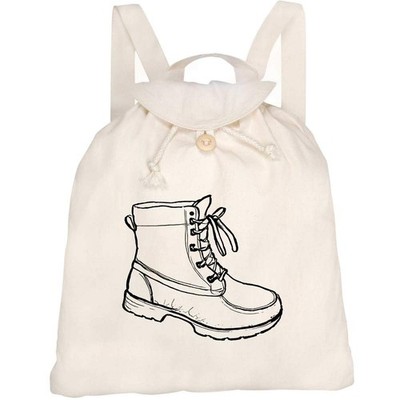 Canvas-Rucksack / Backpack ''Work Boot'' (RK00034200)