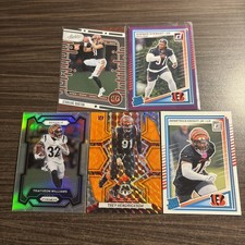 Cincinnati Bengals 5 Card Lot 3 Rookies Shemar Smart Jermaine Burton Demetrius K