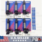 6 Pack 12632479 D515C Ignition Coil & 41-109 Spark Plug For GMC Chevrolet Buick