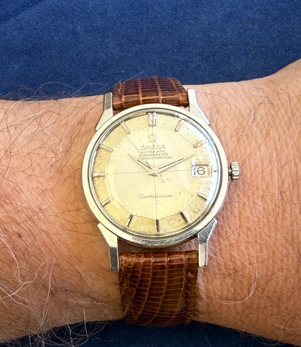 のりこのり Omega Constellation 168.005 Chronometer 24J Automatic Pie-Pan