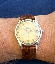 Omega Constellation 168.005 Chronometer 24J Automatic Pie-Pan Patina Dial