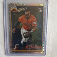 Topps Series 1 1991 Chrome Mojo Brice Matthews Rookie Astros #91C-70 2026