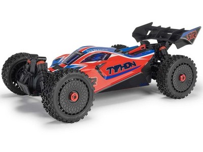 Arrma 1/8 Typhon Mega 665 4X4 RTR Brushed Buggy, rot