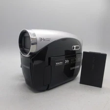Samsung VP-DX100 Compact DVD-RW Camcorder Black Tested