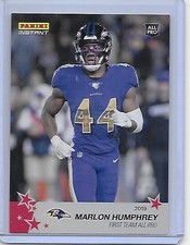MARLON HUMPHREY 2019 Panini Instant NFL All Pro /74 #25 Baltimore Ravens