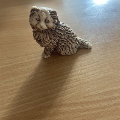 Katze sitzend Harz 5 x 6 cm H 5 cm