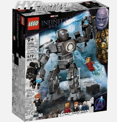 LEGO 76190 SUPER HEROES: IRON MAN: IRON MONGER MAYHEM. *O*