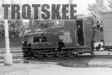 35mm Negative CFR Romania Railways Steam Loco 764 007 1968 