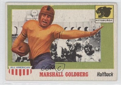 1955 Topps All American Marshall Goldberg #89 0q3