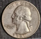 1964 D Washington Quarter  90% Silver Free Shipping Must Have