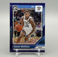 2024-25 Donruss Optic #191 Cason Wallace Purple Shock