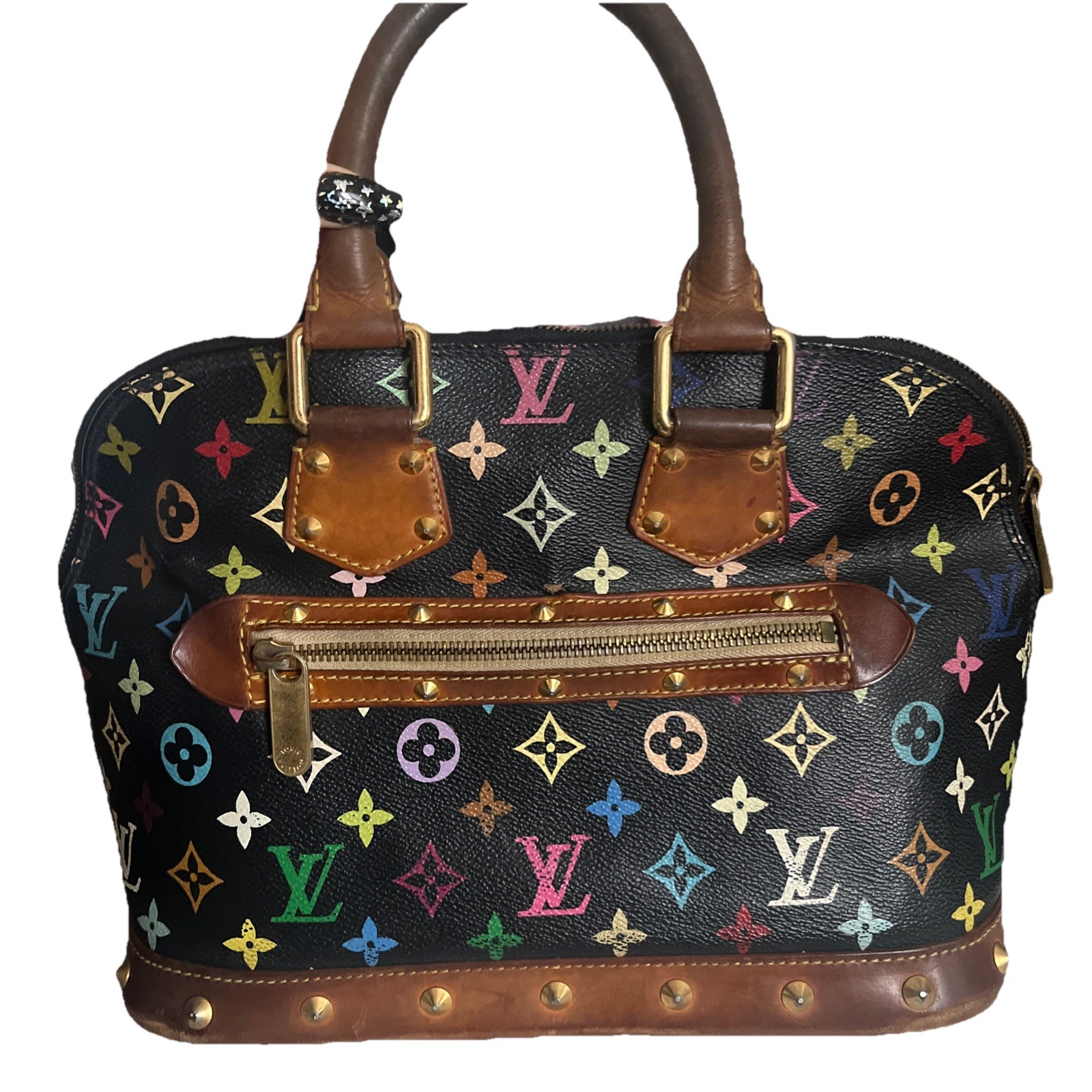 Vintage Louis Vuitton Takashi Murakami Alma Monogram