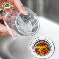 200 Sink Strainer Mesh Bags for Sink Drain Strainer,Anti-Clogging Disposable Dra