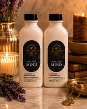 Bath Body Works Aromatherapy LAVENDER SANDALWOOD Massage Oil Open Your Mind