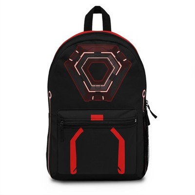 Tron Backpack Ares, Gaming Geek Bag, Identity Disc Design, Virtual Gamer Gift
