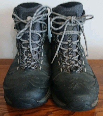 Mens 10 M Merrell Thermo Chill Mid Shell Waterproof Hiking Boots Insulated Black