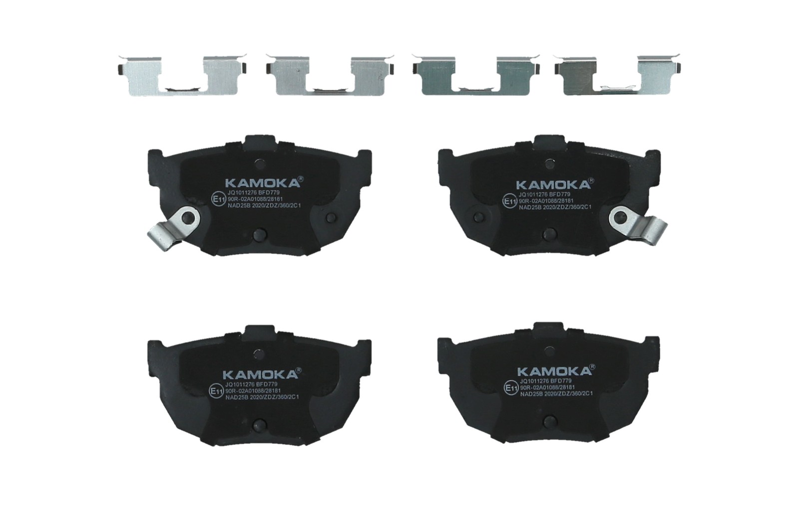 Fits KAMOKA UK�ADY HAMULCOWE JQ1011276 HAM PADS. BACK. HYUNDAI COUPE  ⭐UK Stock⭐