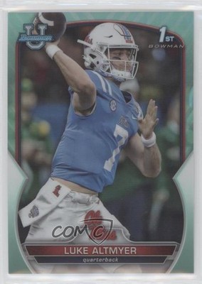 2022 Bowman U Chrome Aqua Refractor 15/299 Luke Altmyer #43 yj0