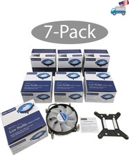 Lot7 HIGH POWER Blue LED Low Profile Intel Socket 1700 i7/i5/i3/i9 CPU Cooler