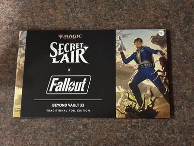 Secret Lair x Fallout: Beyond Vault 33 Foil Edition  -  IN HAND
