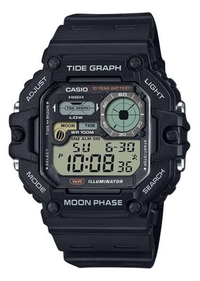 Casio Standard Digital Graph Sports Quartz 100M Men's Watch WS-1700H-1AV