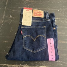 Levi's Women's 314 Shaping Straight Mid-Rise Stretch Denim Jean Size 6 28x32