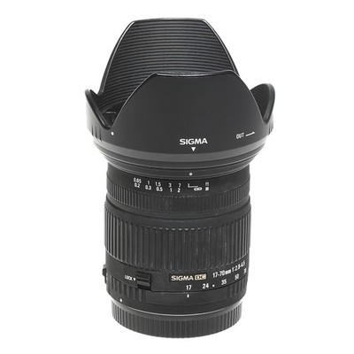 Sigma 17-70mm/2,8-4,5 DC Macro f. Canon EF-Mount gebraucht Objektiv