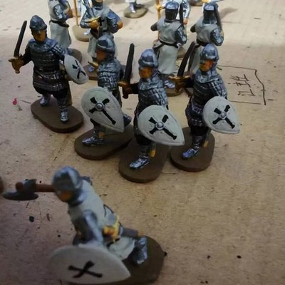 1/72 Caesar's Crusade Roman Legion Colored Soldiers 12pcs/Set Model NEW