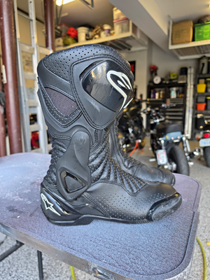 Alpinestars SMX 6 V2 Vented Motorcycle Boots - Size 41 / 7.5 | eBay