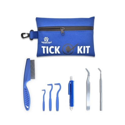 Complete Tick Removal Kit for Dogs & Cats   Tick Remover Tool S... FAST US