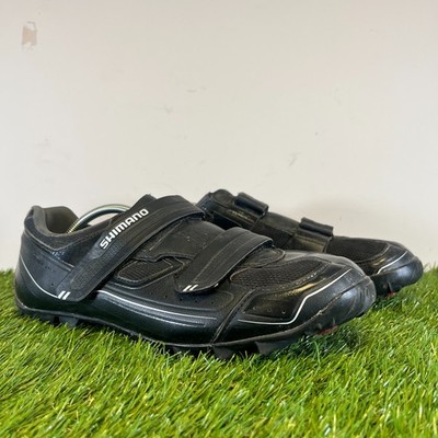Shimano SH-M065 Mountainbike Schuhe Größe 10,5 Herren schwarz Leder Klettverschluss