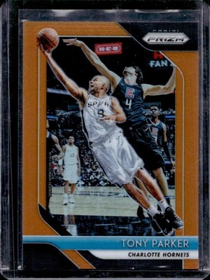 PANINI NBAカード SPECTRA PRIZM ORANGE JABARI PARKER 14/25 #101 送料無料 中古 IT1 2018-19 Panini Prizm Tony Parker Prizm Orange #/49 Hornets | eBay