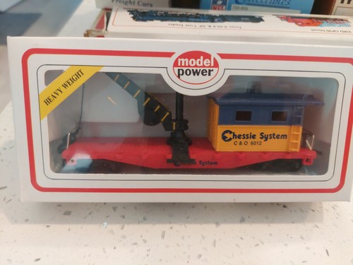 SISTEMA Chessie Caboose escala HO con grúa C&O 6012   | Zustand: New