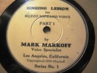 1939 Mark Markoff HOLLYWOOD VOICE TEACHER Lesson MEZZO-SOPRANO Gloria Swanson. — photo 2